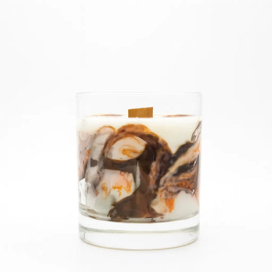 Soja-Duftkerze - Pumkin Spice Orange | Gewürznelke | Vanille