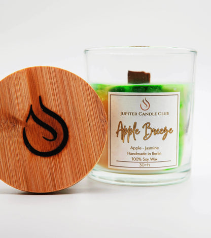 Soja-Duftkerze - Apple Breeze Apfel | Jasmin | Maiglöckchen