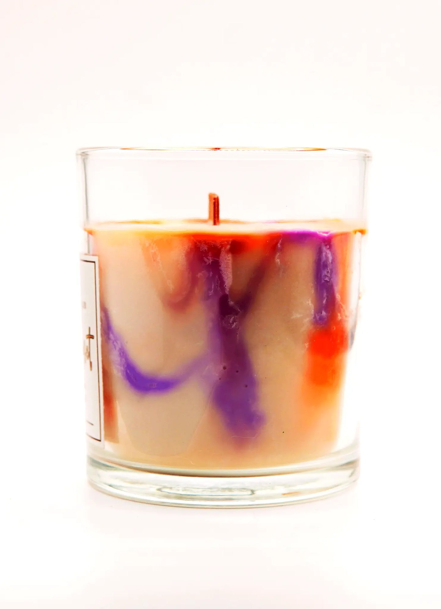 Soja-Duftkerze - Florida Sunset Orange | Lavendel