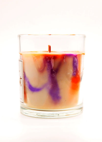 Soja-Duftkerze - Florida Sunset Orange | Lavendel