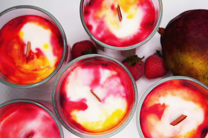 Soja-Duftkerze -Mango Berry Mango | Erdbeere | Vanille