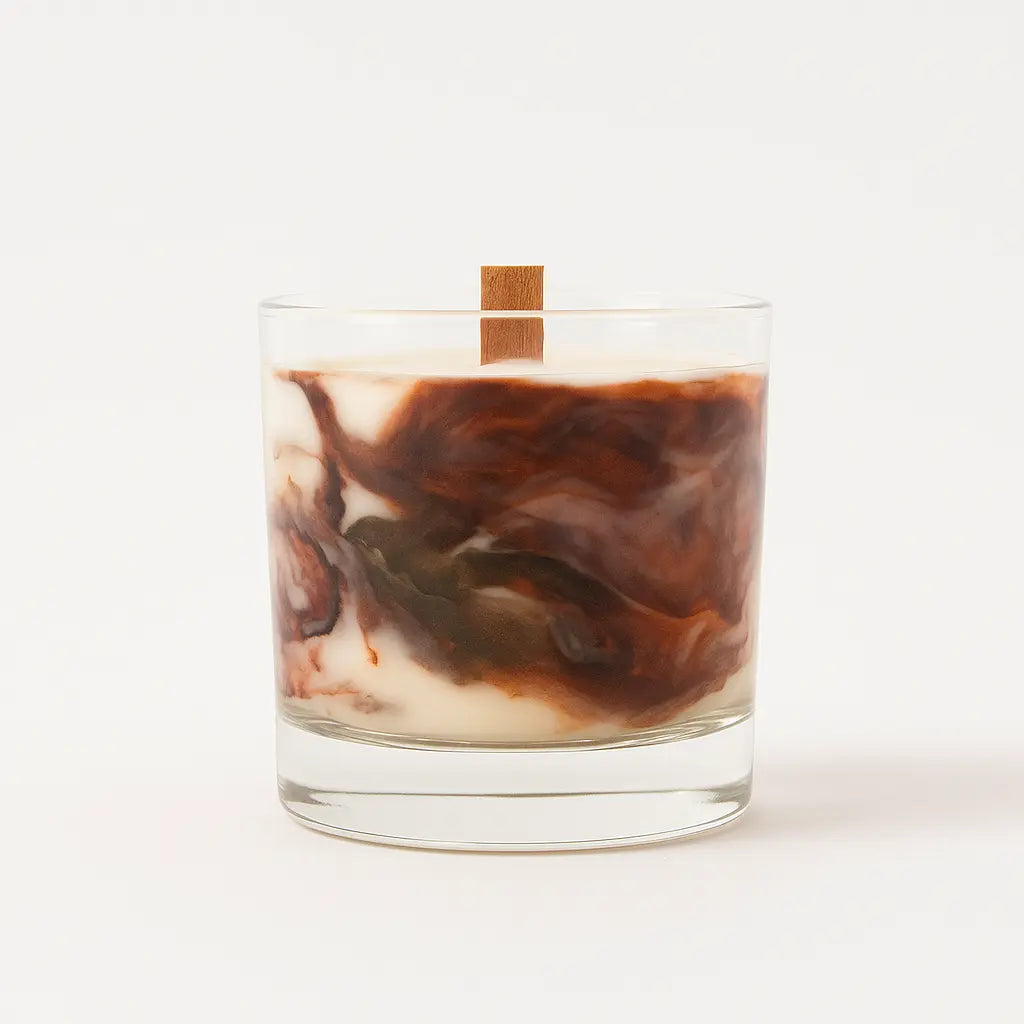 Soja-Duftkerze - Pumkin Spice Orange | Gewürznelke | Vanille